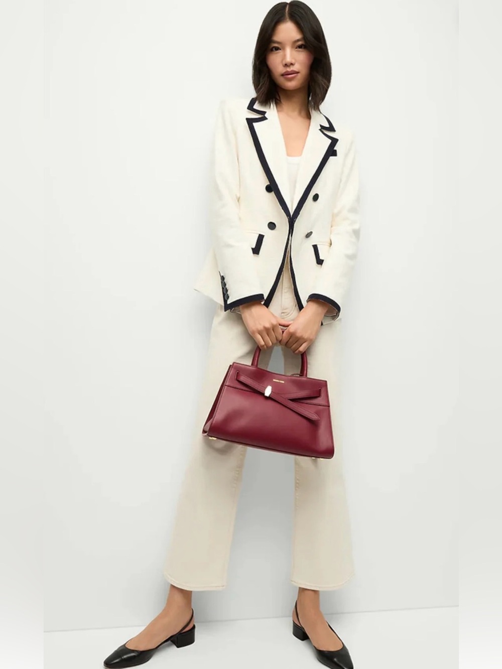 Veronica Beard Edison Dickey jacket Dove color - Picture 3 of 7